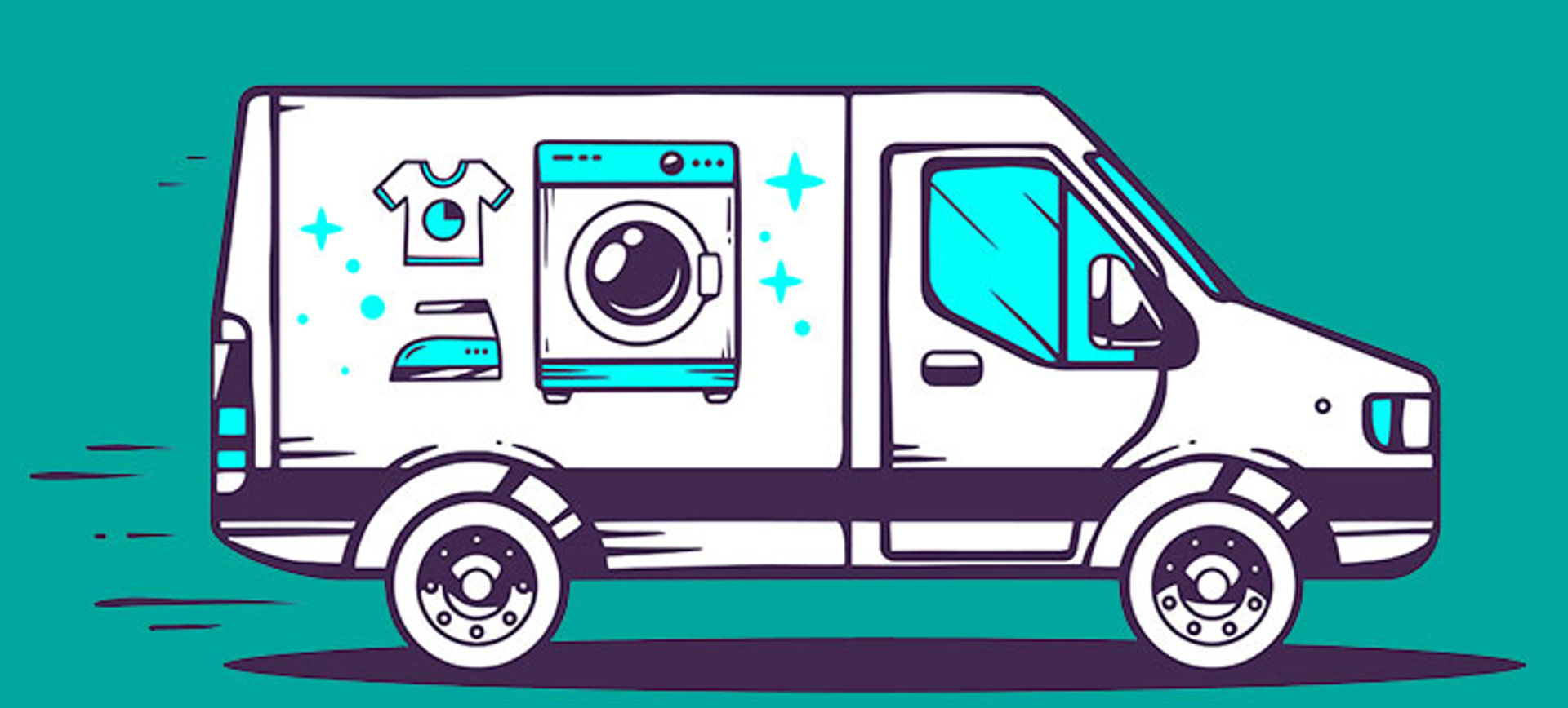 Pick Up And Delivery Van